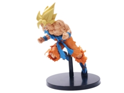 Estatua de Dragon Ball Z | Son Goku Super Saiyajin | 20 cm | Edición 50 Aniversario | Sin caja