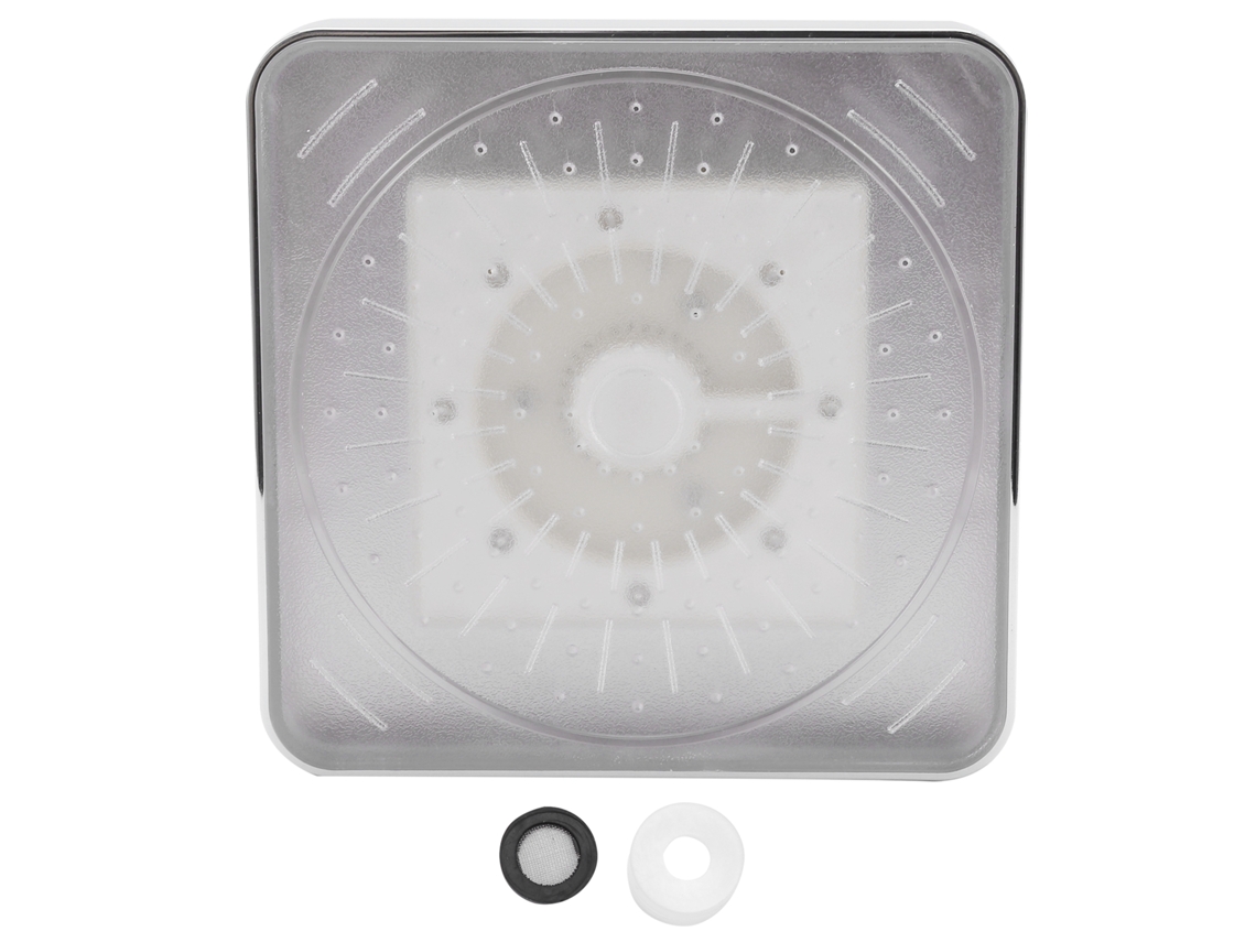 Cabezal de ducha LED de 6 pulgadas con 7 cambios de color innovadores
