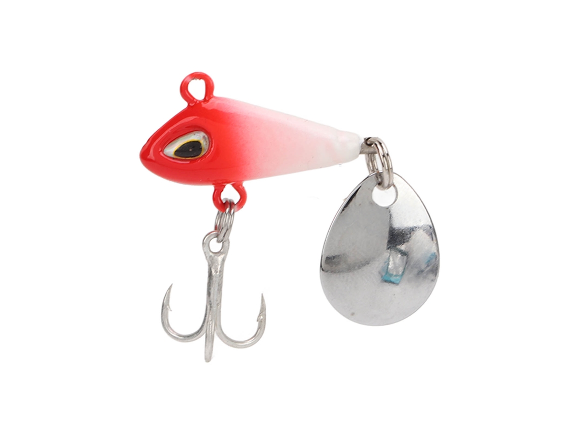 5g Metal Vib Hard Bait Lures Cuchara Lanza Larga Equipo De Pesca Señuelo Artificial
