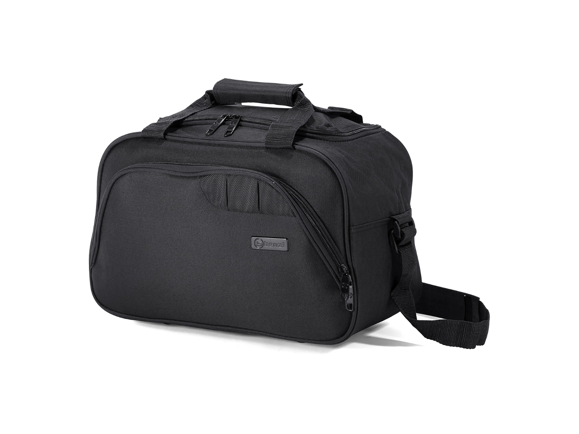 Bolsa De Viaje Benzi Bz5410 20l, Apta Para Ryanair 40×20×25 Cm, Ligera Y Resistente, Con Bolsillo Porta-documentos Y Correa Ajustable, Negro