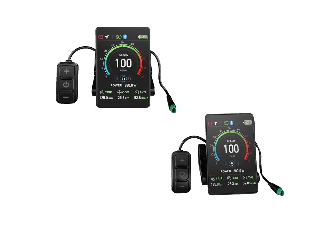 Pantalla, compatible con bicicletas eléctricas CAN Bus, diseño impermeable, VD04 Nuevo (0-9 Pas)