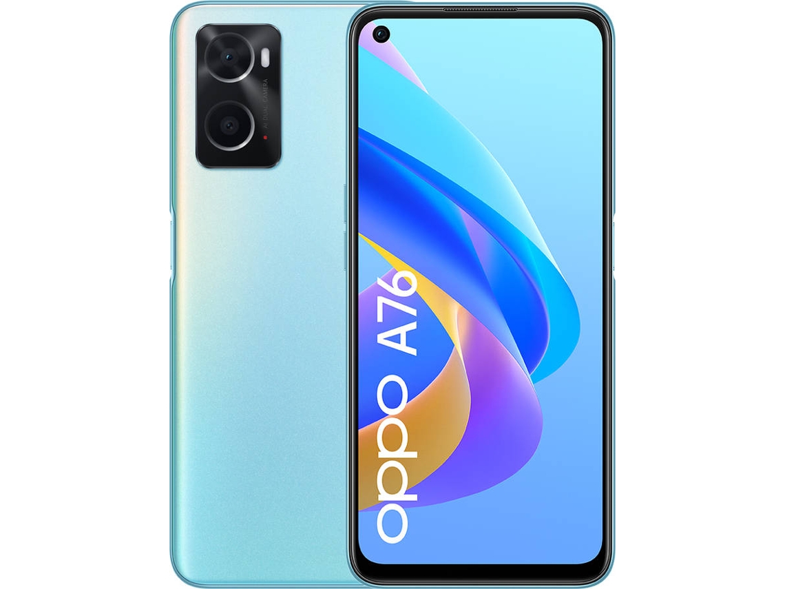 Smartphone OPPO A76 (6.56'' - 4 GB - 128 GB - Azul)