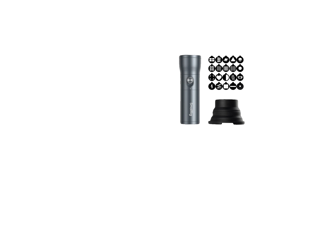 Linterna LED para fotografía, diseño compacto, opciones de iluminación versátiles, 4634 OEM