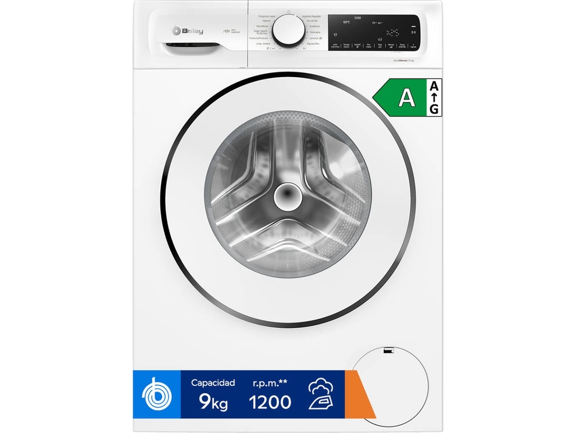 LAVADORA BALAY 3TS390B 9KG A 1200RPM