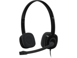 Auriculares Con Cable LOGITECH H151 Stereo (On Ear - PC - Negro)