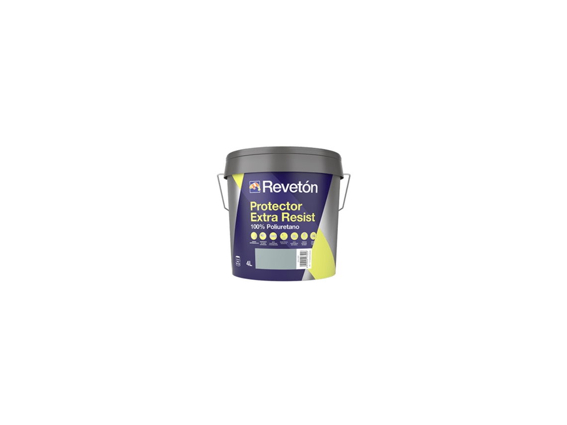 Barniz Protector Extra Resistente. 100% Poliuretano Reveton Gris 4 Lt.