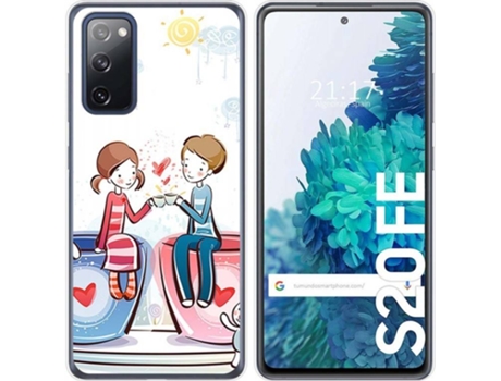 Carcasa Samsung Galaxy S20 FE TUMUNDOSMARTPHONE Café Multicolor