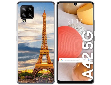 Carcasa Samsung Galaxy A42 5G TUMUNDOSMARTPHONE Dibujos Multicolor