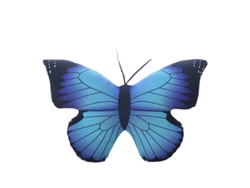 Peluche HXDZFX Mariposa Azul 50 cm