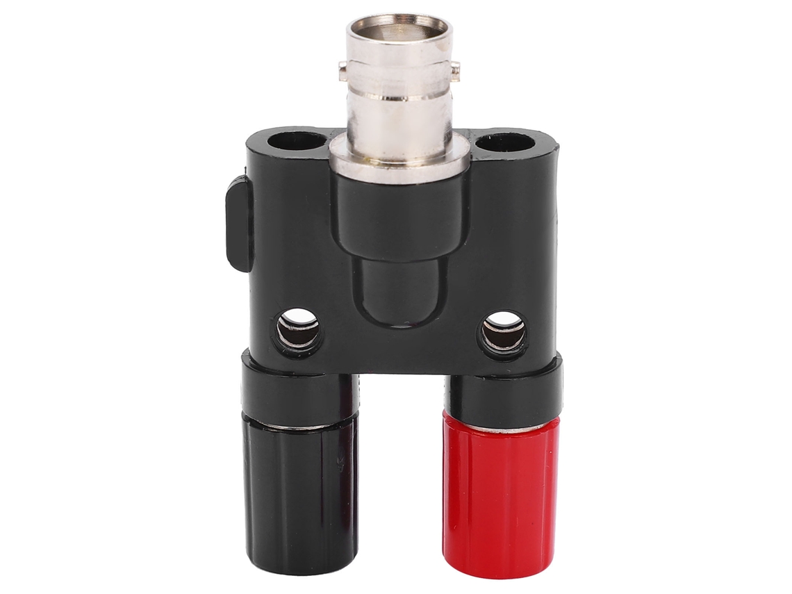 Conector Adaptador Bnc Hembra A Pin Paralelo De 4 Mm U25 Para Equipos De Prueba Eléctrica.