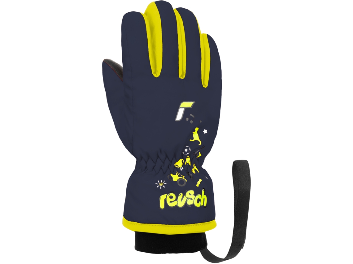 Guantes para Niño de Esquí REUSCH (4/5 Años - Multicolor)