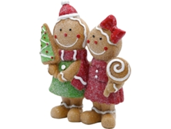Figura Hombre Jengibre Figuras Pareja Pequeña Navideña Familia Regalo Unisex Hombres Adultos Pie Toda |