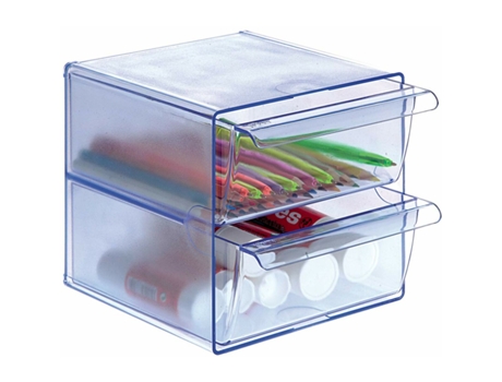 Organizador Archivo 2000 Poliestireno 19 x 15 x 15 cm Azul