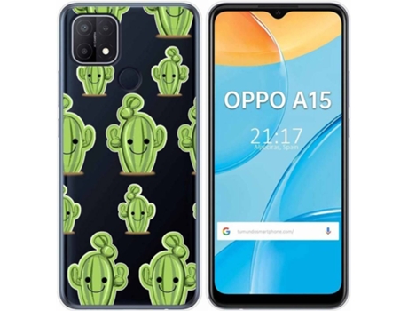 Carcasa Oppo A15 TUMUNDOSMARTPHONE Cactus