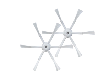 2 piezas Cepillo Lateral 6 armados para Xiaomi/Roborock S50 S51 S55 piezas de accesorios de aspiradora robótica