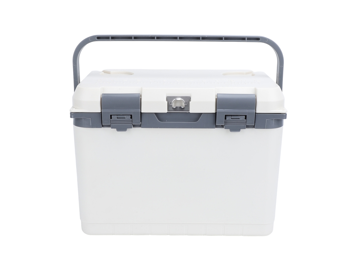 Nevera portátil con aislamiento de 15 l, ideal para coche, picnic y camping.
