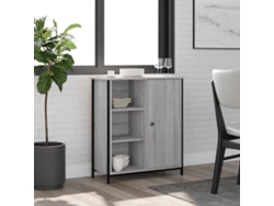 Aparador | Mueble De Comedor | Buffet De Madera De Ingeniería Gris Sonoma 70x30x80 Cm Wsd664757