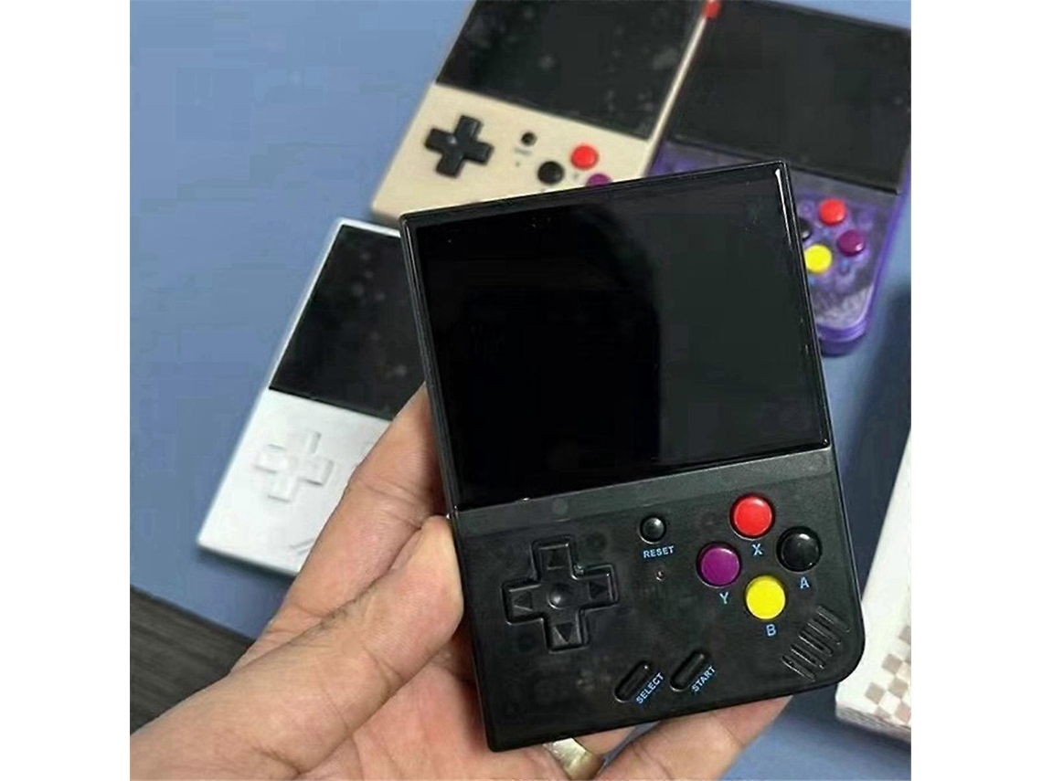 Consola De Juegos Portátil Retro R33s, Transparente, Pantalla Ips De 3,5 Pulgadas, Miniconsola Portátil