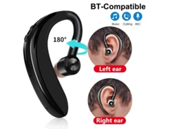 Auriculares Inalámbricos Bluetooth Mono S109 Con Micrófono, Cancelación De Ruido, Clasificación Ipx7, Para Conducir Y Practicar Deporte.