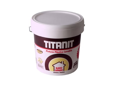 Pintura Plastica Interior Exterior Titanit Satinado TITAN