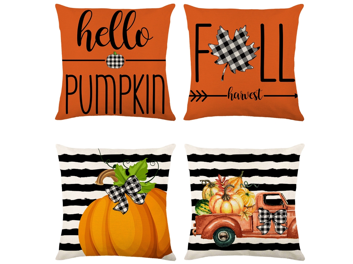 Decoraciones otoñales para el hogar, funda de cojín. NEVEANCE