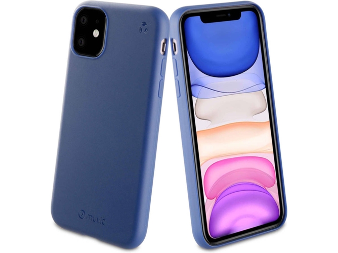 Funda iPhone 11 MUVIT Ecológica Gris