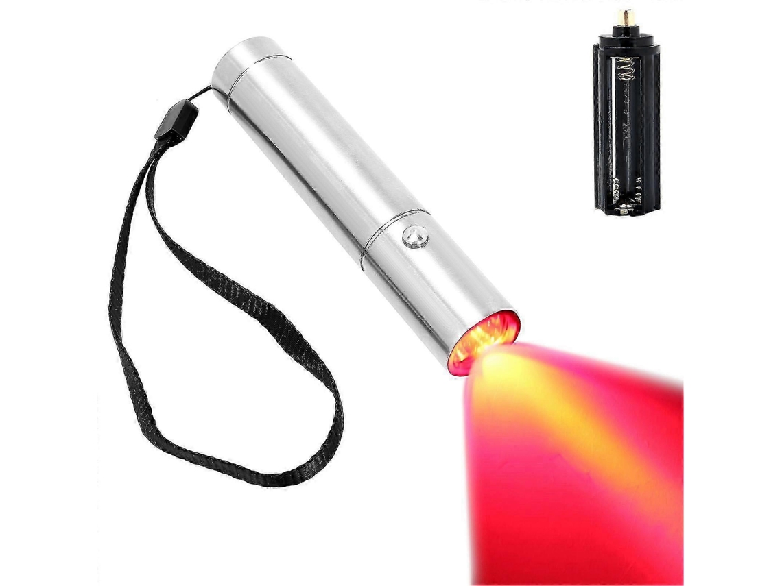 Dispositivo portátil de terapia de luz roja para un alivio eficaz del dolor y el mantenimiento de la salud.