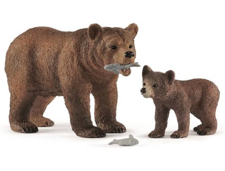 MuÁÂÁÂÁÂÁ±eca SCHLEICH Mama Osa Grizzly Con Cria (Edad MÁÂÁÂÁÂÁ nima: 3 AÁÂÁÂÁÂÁ±os)