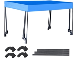 Toldo Desmontable Para Remolque, Cubierta Parasol De 8 Pulgadas Para Remolque, Tubo Para Remolque, Refugio