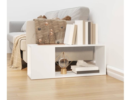Mueble para la televisión VIDAXL Blanco Madera contrachapada (80x24x32 cm)