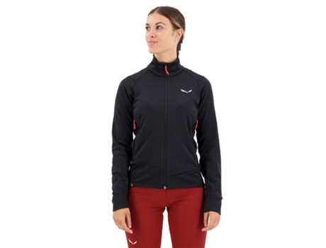 Casacos SALEWA Jaqueta Puez Polarlite Polar Preto M Mulher