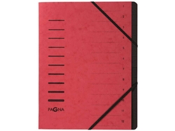 Carpeta PAGNA 40059-01 (Rojo - A4 - 32x24.5cm)