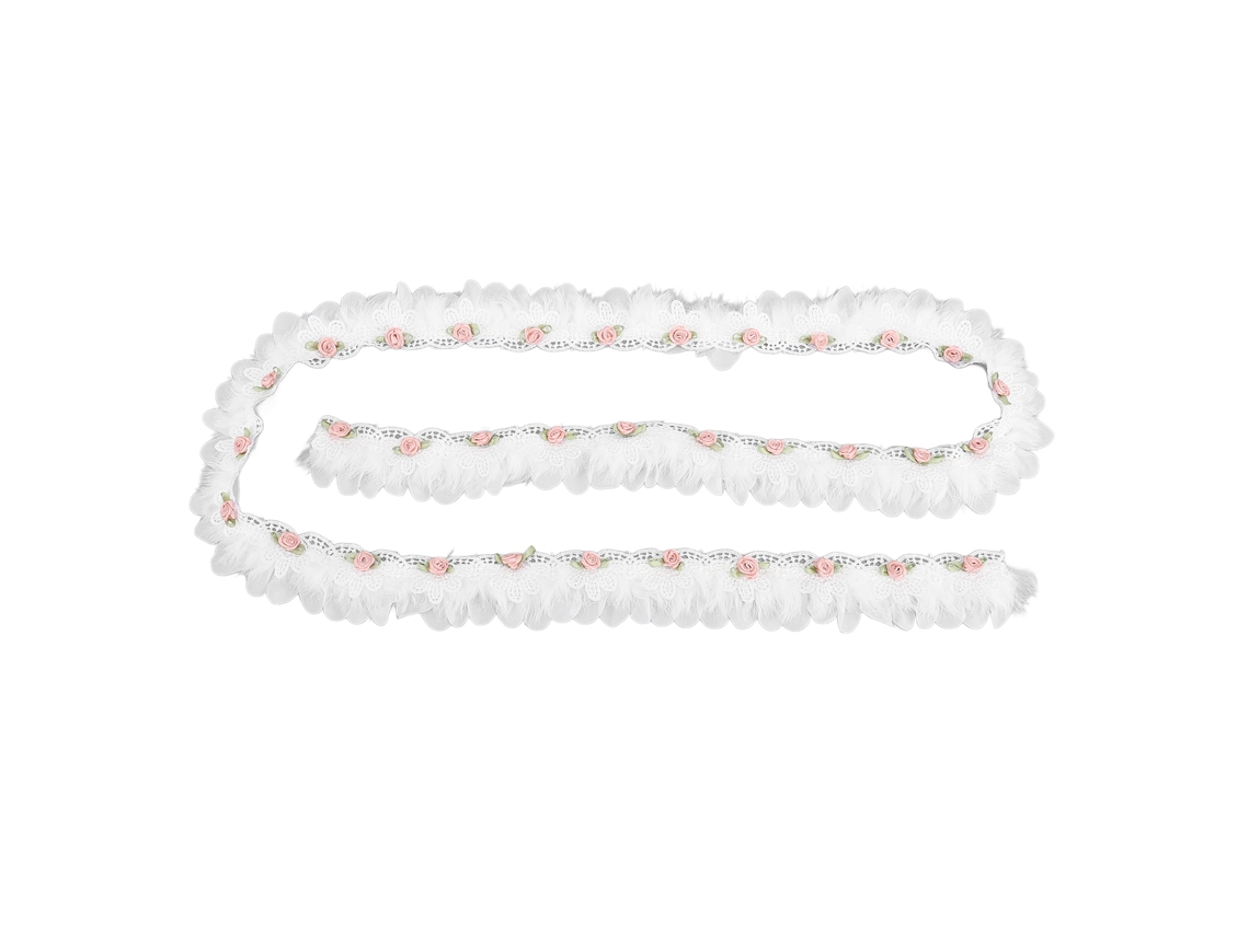 Cinta De Encaje Blanca Con Flores 3d Y Bordado De Pedrería, Accesorios Para Vestidos, 5,5 Cm