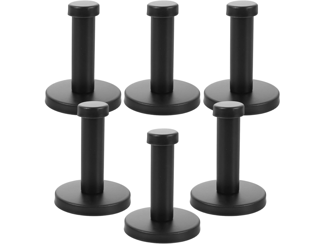 Juego De 6 Ganchos Para Abrigos De Acero Inoxidable, De Pared Para Cocina Y Otras Habitaciones,