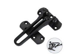 Cadena De Seguridad Para Puerta, Limitador De Puerta Antirrobo (negro) - Yujia