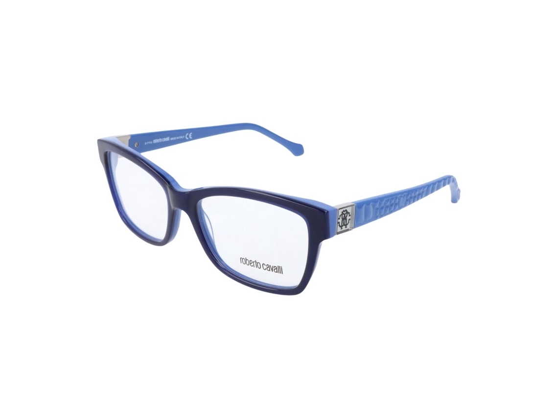 Montura de gafas para mujer Roberto Cavalli Rc0755 092 (acetato azul, Ø 54 mm)