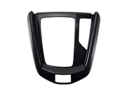 Embellecedor De Panel Para Pomo De Palanca De Cambios Central De Abs Y Fibra De Carbono Para Cx-3 20-21 Y 15-21 Con Volante A La Derecha.