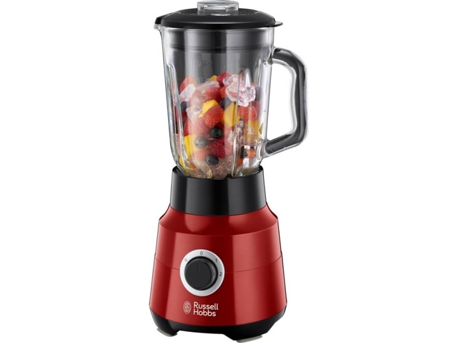 Batidora de Vaso RUSSELL HOBBS Desire 24720-56 (650 W - 1.5 L - Rojo)
