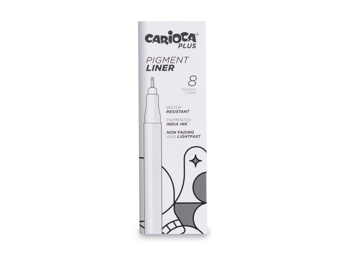 Rotulador Fino CARIOCA Plus 0.05mm Negro 45251