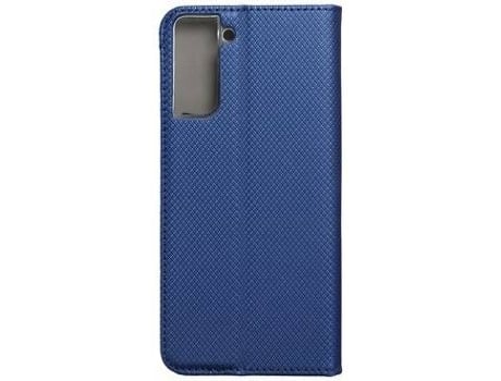 Carcasa Samsung Galaxy S21 Plus LMOBILE Libro Horizontal Azul
