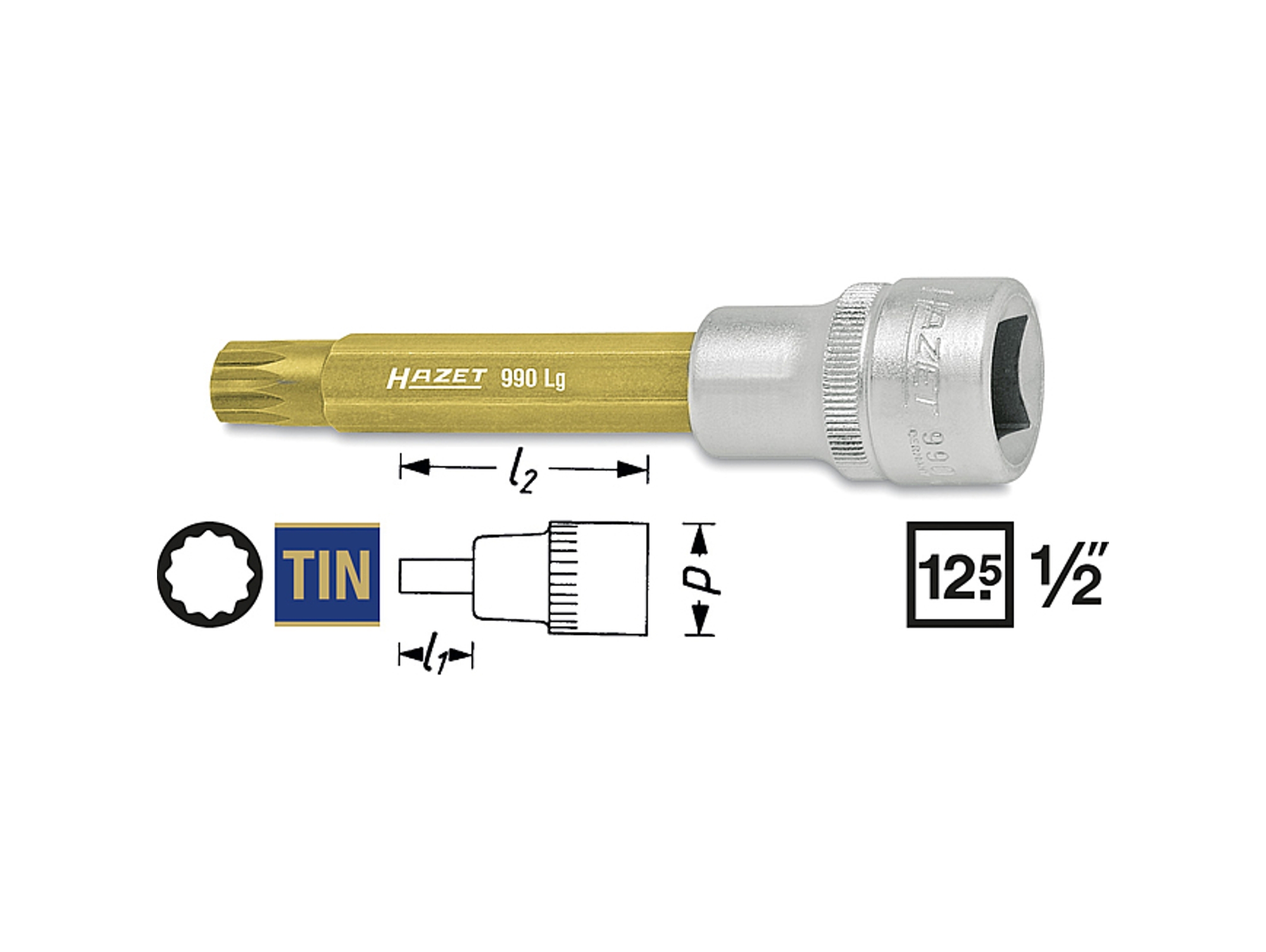 Llave de Vaso HAZET 990LG-6