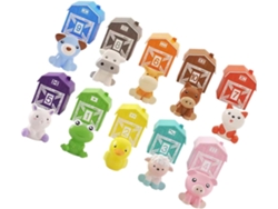 10 Marionetas De Dedo Coloridas Con Forma De Animales De Granja, Juguetes Educativos Para Niños Y Niñas.