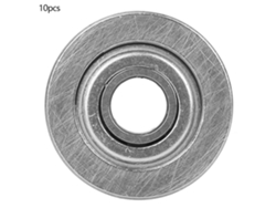 10 Unidades De Rodamientos De Bolas De Acero De Ranura Profunda Sellados De Doble Cara Mf93zz De 3x9x4 Mm