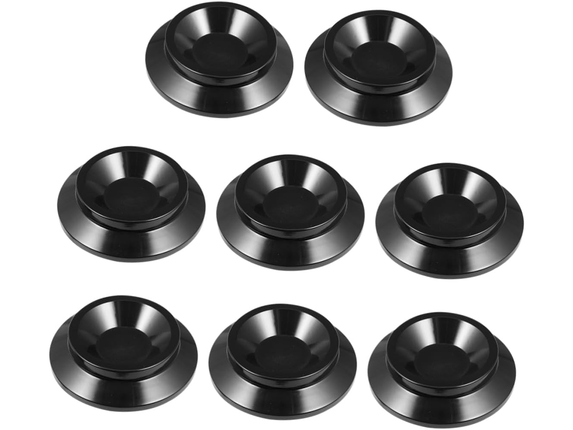 8 Protectores Antideslizantes Para Patas De Mesas Y Sillas, Fabricados En Abs. Protegen Los Suelos