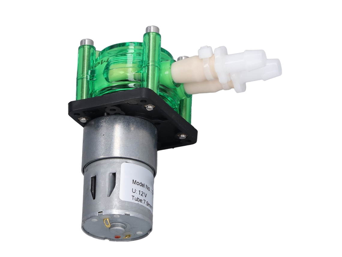 Bomba Peristáltica Autoaspirante Dosificadora De Alto Flujo Resistente A Corrosión 700ml/min Dc12v 600ma