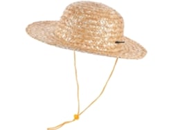 Sombrero De Paja Natural Para Niños Y Niñas, 31 Cm De Diámetro, Ligero, Trenzado, Ideal Para El Verano.