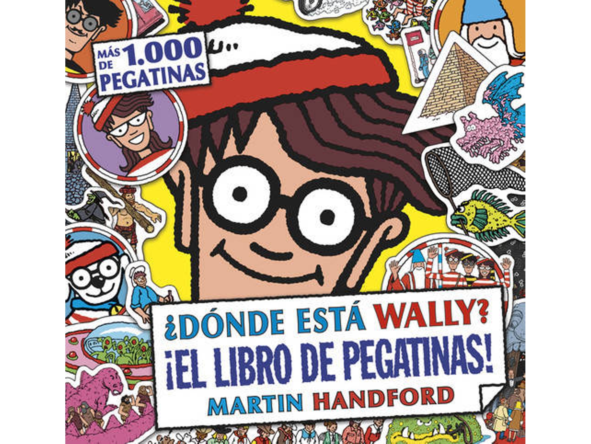 Libro Libro De Pegatinas de Martín Handford (Español)