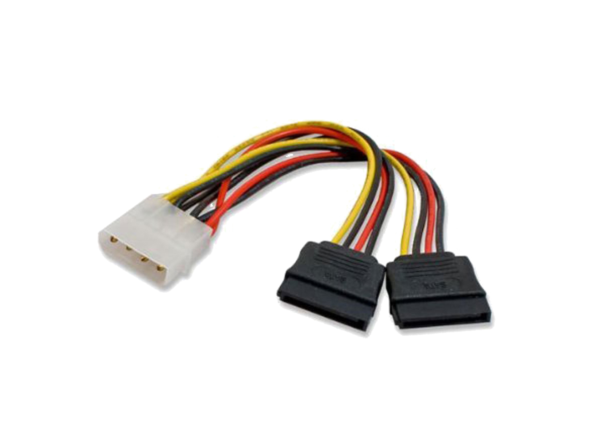 Cable Alimentación GEMBIRD 2x SATA 0,15m