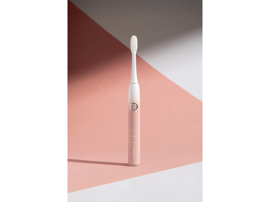 Cepillo de dientes sónico Lucent Spark, con un diseño elegante, cerdas suaves y una duración de batería de 25 días.
