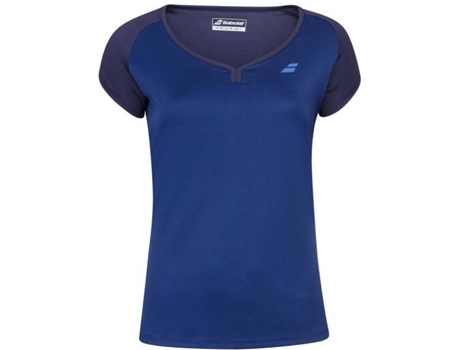 Camiseta de Mujer BABOLAT Play Tenis Azul (L)